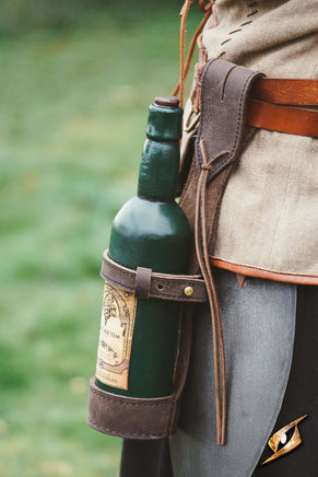 Bottle Holder - Dark Brown-GoblinSmith