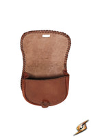 Medieval leather pouch - Small-GoblinSmith