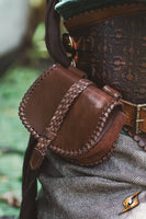 Medieval leather pouch - Small-GoblinSmith