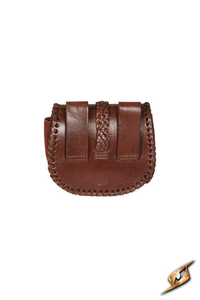 Medieval leather pouch - Small-GoblinSmith