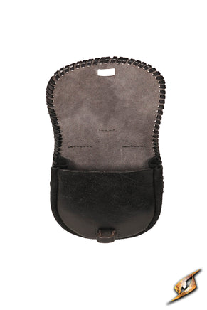 Medieval leather pouch - Small-GoblinSmith