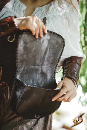 Medieval Laced Pouch - Large-GoblinSmith