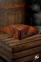 Simple Leather Pirate Tricorn Hat-GoblinSmith