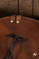 Simple Leather Pirate Tricorn Hat-GoblinSmith