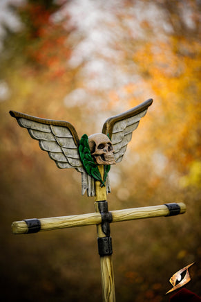 Complete Battle Standard Set - Winged Skull Top-GoblinSmith