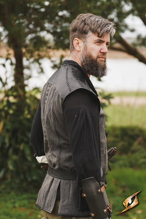 Rugged Canvas Jerkin-GoblinSmith