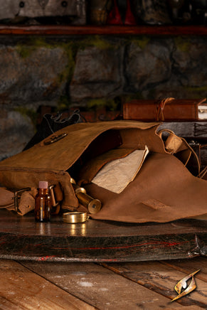 Traveler's Satchel – Pull-Up Leather-GoblinSmith