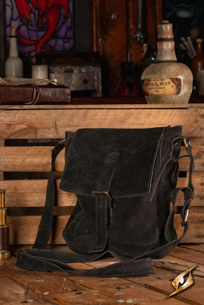 Traveler Satchel - Suede-GoblinSmith