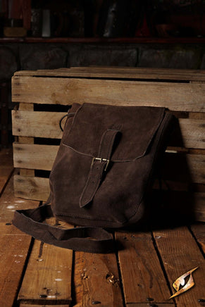 Traveler Satchel - Suede-GoblinSmith