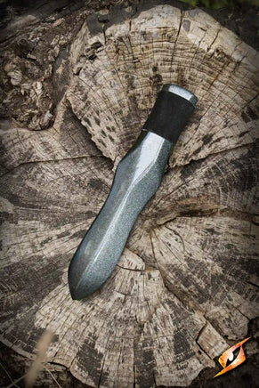 Throwing Knife With Leather - 9.4 in-GoblinSmith