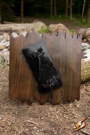 Orc Waanaz Shield - Wood - 23.6x26 in-GoblinSmith