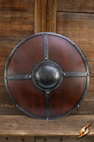 Ironshod Shield - Wood - 23.6 in-GoblinSmith