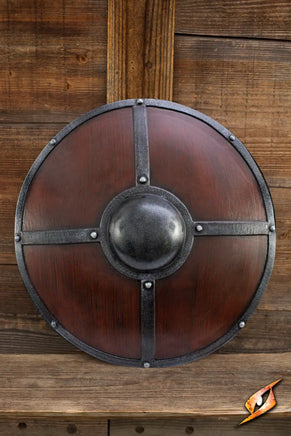 Ironshod Shield - Wood - 23.6 in-GoblinSmith