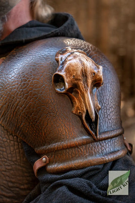 Barbarian Pauldrons PU - One size-GoblinSmith