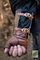 Barbarian Vambraces PU - L/XL-GoblinSmith