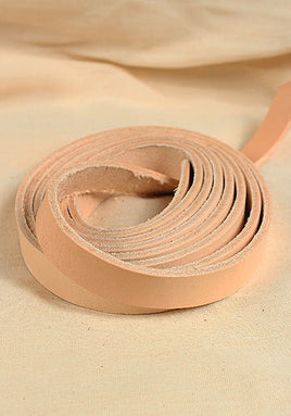 Belt Strap Full-Grain Leather 19 mm Natural-GoblinSmith
