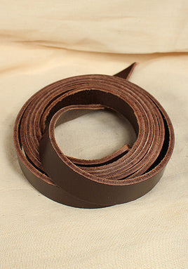 Belt Strap Full-Grain Leather 24 mm Dark Brown-GoblinSmith