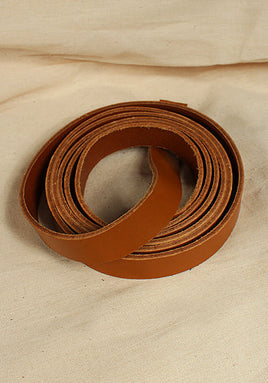 Belt Strap Full-Grain Leather 24 mm Cognac-GoblinSmith