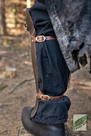 Barbarian Greaves PU - L/XL-GoblinSmith