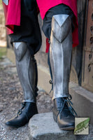 Palace Guard Greaves PU - L/XL-GoblinSmith
