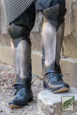 Outrider Greaves PU - L/XL-GoblinSmith