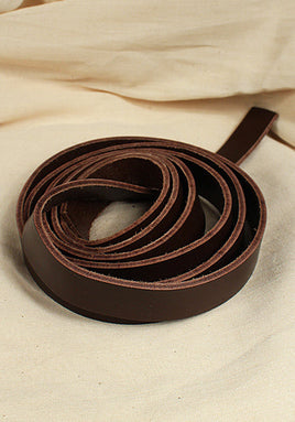 Belt Strap Full-Grain Leather 28 mm Dark Brown-GoblinSmith