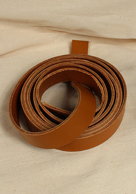 Belt Strap Full-Grain Leather 28 mm Cognac-GoblinSmith