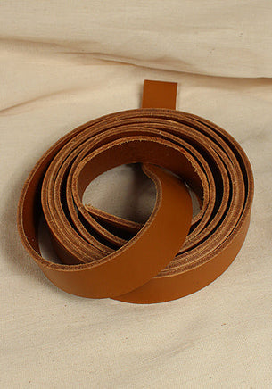 Belt Strap Full-Grain Leather 28 mm Cognac-GoblinSmith