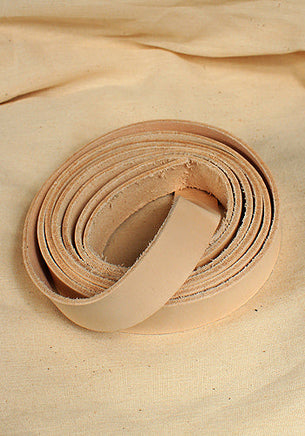Belt Strap Full-Grain Leather 28 mm Natural-GoblinSmith