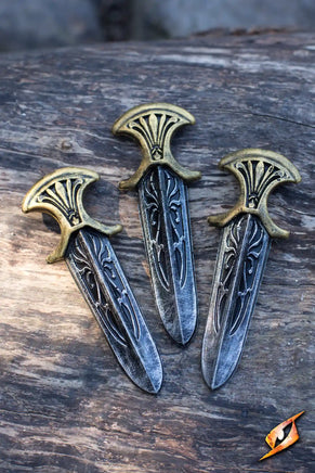 Assassin Inquisitor Knives - 5.1 in 3 pcs-GoblinSmith