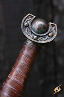 Battleworn Celtic Leaf Sword-GoblinSmith