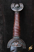 Battleworn Celtic Leaf Sword-GoblinSmith