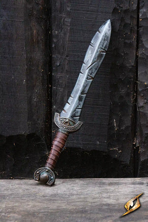 Battleworn Celtic Leaf Sword-GoblinSmith