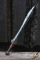 Battleworn Celtic Leaf Sword-GoblinSmith