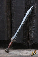Battleworn Celtic Leaf Sword-GoblinSmith