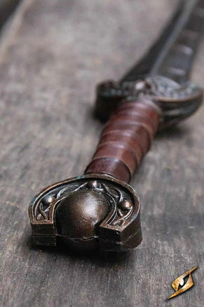 Battleworn Celtic Leaf Sword-GoblinSmith