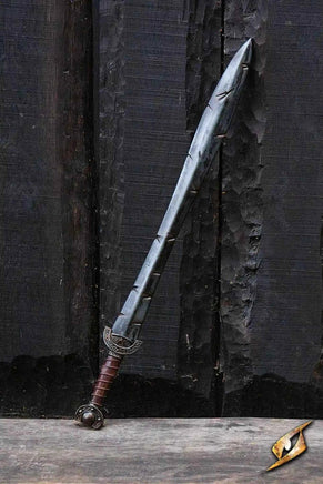 Battleworn Celtic Leaf Sword-GoblinSmith