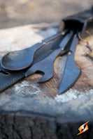 Cutlery W. Leather Hanger-GoblinSmith