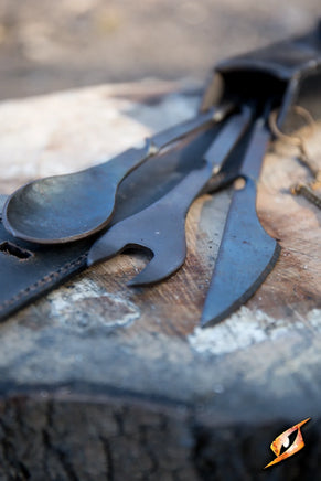 Cutlery W. Leather Hanger-GoblinSmith