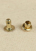 Hollow Rivet Ø4,8 x 4,7 mm Iron/Brass-GoblinSmith