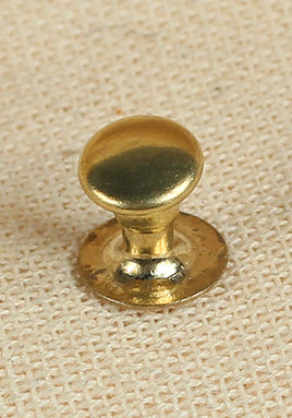 Hollow Rivet Ø5,8 x 6,5 mm Iron/Brass-GoblinSmith