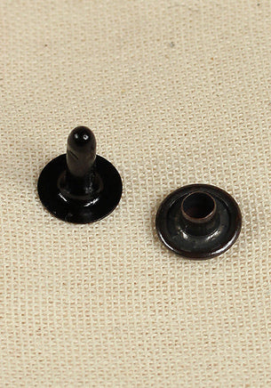 Hollow Rivet Ø5,8 x 6,5 mm Iron/Anthracite-GoblinSmith
