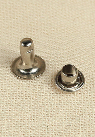 Hollow Rivet Ø6,8 x 7,8 mm Iron/Nickel-GoblinSmith