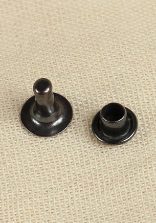 Hollow Rivet Ø6,8 x 8,5 mm Iron/Anthracite-GoblinSmith