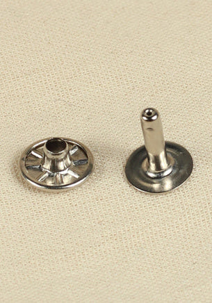 Hollow Rivet Ø6,8 x 10,5 mm Iron/Nickel-GoblinSmith