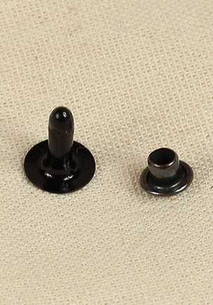Hollow Rivet Ø6,8 x 10,5 mm Iron/Anthracite-GoblinSmith
