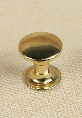 Hollow Rivet Ø9,0 x 7,8 mm Iron/Brass-GoblinSmith
