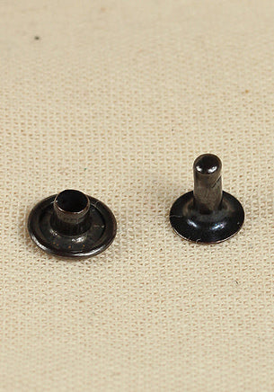 Hollow Rivet Ø9,0 x 7,8 mm Iron/Anthracite-GoblinSmith