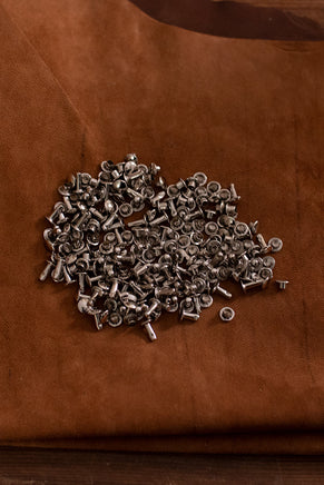 Hollow Rivet KØ7,0 x L8,2 mm Iron/Nickel-GoblinSmith