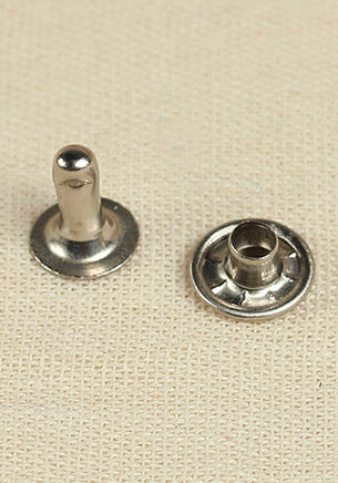 Hollow Rivet Ø9,0 x 8,5 mm Iron/Nickel-GoblinSmith